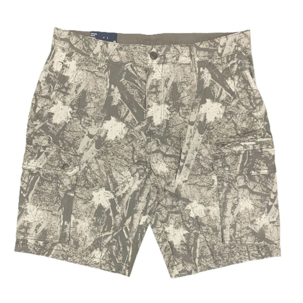 Multi - Iron Clothing Co. Men's Regular Fit Stretch Cargo Short with Side Zipper